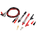 Miniatyrbillede 1 af 8: P1300B elektronisk digitalt multimeter testledningssæt Krokodilleclips Udskiftelige sondespidssæt
