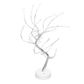 Miniatyrbillede 4 af 8: LED Kobbertrådslys Dekorativ Kunstig Gren Lys Touch Skifte Natlys Grene Dekoration Sølv108L Varm Lys