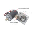 Pikkukuva 4 / 7: Alennus sähkövaihdemoottori käännettävä matovaihdemoottori 8mm akseli - 1 kpl 12V,30RPM 12V,30RPM