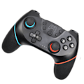 Pikkukuva 4 / 8: Langaton peliohjain 6 akselia ergonominen herkkä ladattava Bluetooth-peliohjain Switch Pro PC-peleihin sininen punainen