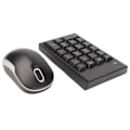 Miniatyrbillede 8 af 8: Number Pad Mus Combo 2.4GHz Trådløs 22 Taster 1200DPI USB Mus Numerisk Tastatur til Banker Skoler Virksomheder