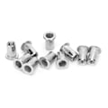 Miniatyrbillede 6 af 8: 50 stk. rustfrit stål nittemøtrik Ribbing M5 Fastener Hardware Industrielle forsyninger