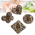Miniatyrbillede 7 af 8: Nail Art Practice Display Stand DIY Træningstips Holder Akryl Krystal Base Viser HyldeLeopard Base