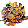 Pikkukuva 2 / 5: Halloween-puunapit - Uutuuskokoelma DIY- käsitöihin, leikekirjoihin, ompeluun, korttien tekoon ja paljon muuhun