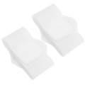 Miniatyrbild 3 av 8: 2st Skoinnersula Arch Support Pad Silikon Flatfoot Corrector för Plantar FasciitisWhite