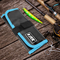 Miniatyrbillede 7 af 8: Soft Lure Jigging Jig Bag Vandtæt havfiskeriudstyr Værktøjstilbehør (blå)