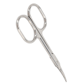 Miniatyrbilde 5 av 8: Rustfritt stål cuticle trimmer saks død hudfjerner bueformet cuticle trimmer manikyrverktøy