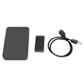 Miniatyrbilde 4 av 8: Mobil harddiskboks 2,5 tommers SATA seriell port mobil harddisk kabinett støtter for Windows for OSBlack