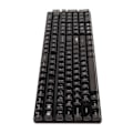 Miniatyrbild 7 av 8: Tangentuppsats 132 tangenter Hög transparent PC CBSA Höjd Matt Ergonomisk DIY Anpassade tangentbord för mekaniskt tangentbord Svart transparenta vita bokstäver