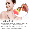 Miniatyrbillede 7 af 8: Rose Shape Langt skaft Nail Art Brush Manicure Neglepolering Dust Powder Removal Brush 03#