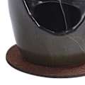 Miniatyrbillede 8 af 8: Tilbageflow Røgelse Brænder Retro Røgelse Holder Dekorative Ornamenter med Anti Slip Pad 110 Røgelse Kegler