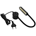 Pikkukuva 1 / 8: COB 6W 30LED ompelukoneen valo kirkas lamppu magneettijalustalla EU-pistoke AC/DC85-265V