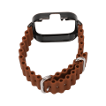 Miniatyrbild 5 av 8: 2 i 1 watch Case Silikon justerbart case för Redmi Watch 3 Brown