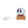 Miniatyrbillede 4 af 8: LED-nattelys USB-interface glas kugle projektionslampe RGB borddekoration til hjemmet