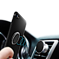Miniatyrbild 7 av 7: Mobiltelefon Ringhållare Stativ 360 Graders Rotation Finger Ringhållare Magnetisk Bilfäste Stativ
