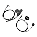 Miniatyrbild 4 av 8: U94+Finger Mikrofon PTT Plug and Play U94 PTT Adapter för 2,5 mm Walkie Talkies Svart