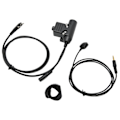 Miniatyrbillede 7 af 8: Militær Headset Adapter Clear Voice Bærbar Push to Talk Headset-stik Udskiftning til ICOM V8 V80 V82
