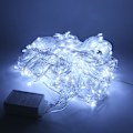 Pikkukuva 3 / 8: 3x3 metriä ulkotiloihin sopiva vedenpitävä 336 LED:n vesiputousvalosarja taustavalaistukseen, EU-pistoke 220V, valkoinen