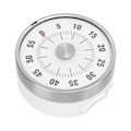 Miniatyrbillede 5 af 8: Visuel timer 60 minutters magnetisk mekanisk visuel nedtællingstimer med indtrækkeligt stativ til madlavningseksamen sovetid