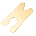 Miniatyrbilde 3 av 8: Messing skrapebrett Kroppsakupunktur Massasje Muskelsmerter Gua Sha Tool