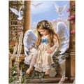 30x40cm DIY 5D Diamond Painting Kit, Angel Diamond Painting, Pein