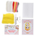 Miniatyrbilde 5 av 8: Nålefilting ull kjemisk fiber plysj dukke making DIY materiale nål håndlaget håndverk(200# Kylling )