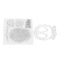 Miniatyrbilde 5 av 8: Gjennomsiktige stempler DIY-produksjon Transparent TPR Gjenbrukbar Enkel utskjæring Embossing Kortlagingsrekvisita for håndverksprosjekt