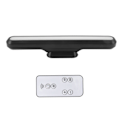 Miniatyrbillede 4 af 8: USB Genopladelig LED Skrivebordslampe Bar Magnetisk Skrivebordslampe Læsning Lys Sort Trinløs Dæmpning Batteridrevet Skab Touch Lys