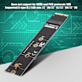 Miniatyrbilde 8 av 8: SSD-adapterkort M2 SATA for OS X 2012 SolidState-harddisk Riser-kort A1465 A1466