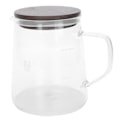 Pikkukuva 4 / 8: Kahvipannu kannella, lämmönkestävä lasi, lämmöneristyskahva, vedenkeitin teelle, maidolle, mehulle (500 ml)