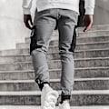 Pikkukuva 3 / 5: Miesten Slim Fit Cargo-housut XL Harmaa