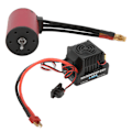 Pikkukuva 7 / 8: S3650 2300V harjaton moottori + 60A harjaton ESC Combo RC-auton osat 1/10 kauko-ohjattavaan autoon