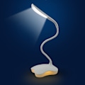 Miniatyrbild 2 av 6: LED-skrivbordslampa 3 nivåer justerbar ljusstyrka dimbar touch-sänglampa för sovrum
