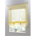 Miniatyrbilde 1 av 5: Gul Modern Voile Loop Blind - 140 x 155 cm