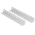 Pikkukuva 8 / 8: 10-reikäinen L-muotoinen palkki alumiini 3103-0010-0088 Teollisuusrobotin lisävaruste 12x12x88mm