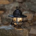 Miniatyrbild 4 av 5: Bärbar Campinglampa USB Uppladdningsbar Krok Campinglykta Steglös Dimning Utomhus Vattentäta Tältlampor Nödlampa 12LED Blå