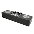 Miniatyrbilde 6 av 8: Karaoke-maskin med 2 mikrofoner, bærbar Bluetooth utendørs lydkort høyttaler karaoke-maskinsett for hjemmefest bryllup camping