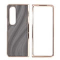 Miniatyrbild 1 av 8: Phone case Nano galvanisering Repsäkert Galaxy Texture Folding Cover för Samsung Galaxy Z Fold 4 Grey