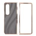 Miniatyrbilde 1 av 8: Telefonveske Nano galvanisering Ripesikker Galaxy Texture Folding Telefonbeskyttelsesdeksel for Samsung Galaxy Z Fold 4 Grey