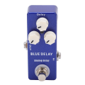Miniatyrbillede 8 af 8: Guitareffektpedal Mini Blue Delay Analog True Bypass Justerbar instrumenttilbehørsdel