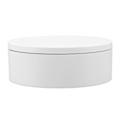 Miniatyrbillede 4 af 8: Roterende displaystand Hvid Stik i fjernbetjening Belastning 3 kg Automatisk roterende stand til produkter Diameter 13 cm / 5,1 tommer