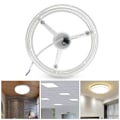 Miniatyrbilde 5 av 8: AC180-265V 36W LED-downlight, erstatningspanel for taklampe, hvit, til innendørs bruk