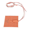 Miniatyrbillede 5 af 8: 3D Printer Silikone Opvarmet Pad 100x100mm 220V 100W Importeret Gummi Hot Bed Silikonemåtte Tilbehør til VORON V0.1 V0