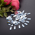 Miniatyrbillede 2 af 6: 100 stk. / pose DIY bordkonfetti dekoration til babyshower fødselsdagsfest (sutteflaske blå)