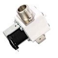 Miniatyrbillede 4 af 8: Elektrisk Magnetventil 1/2in Gevind Stærk Tætning PC Messing Vandindløbs Magnetventil DC24V