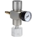Pikkukuva 1 / 5: CO2 Paineensäädin, 2 in 1 Mini CO2 Kaasun Paineensäädin Soodapainemittari 3/8 tuuman - TR21.4 Adapterilla Sodastreamille