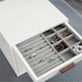 Miniatyrbilde 2 av 5: Flerlags smykkeskrin for smykker Sminke Gaver Pynt Organizer
