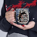 Miniatyrbillede 3 af 5: 3D Bogreol Nyhed Kaffekrus Til Læsere, 3D Visuel Effekt Keramisk Krus Bogorm Kaffekrus Julegaver Til Bogelskere XC B