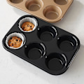 Miniatyrbillede 4 af 5: Muffinform i rustfrit stål med non-stick belægning - Medium Delight