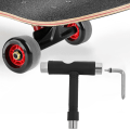 Miniatyrbilde 4 av 8: Slitesterk skateboard T-formnøkkel & L-formnøkkel Bærbar skrutrekkerverktøyenhet
